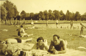 Waller Seebad in den 1950er Jahren