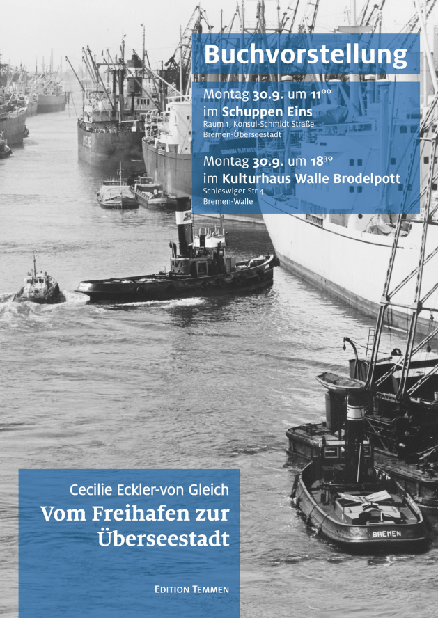 Buchvorstellung „Vom Freihafen zur Überseestadt“