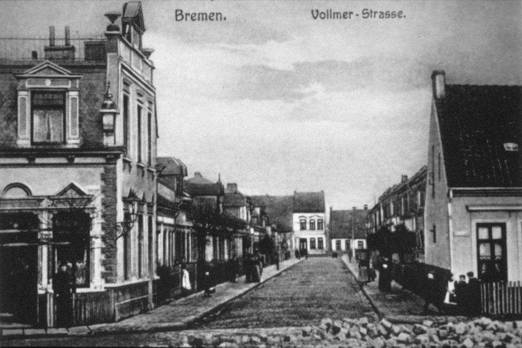 Vollmer-Strasse vor 100 Jahren