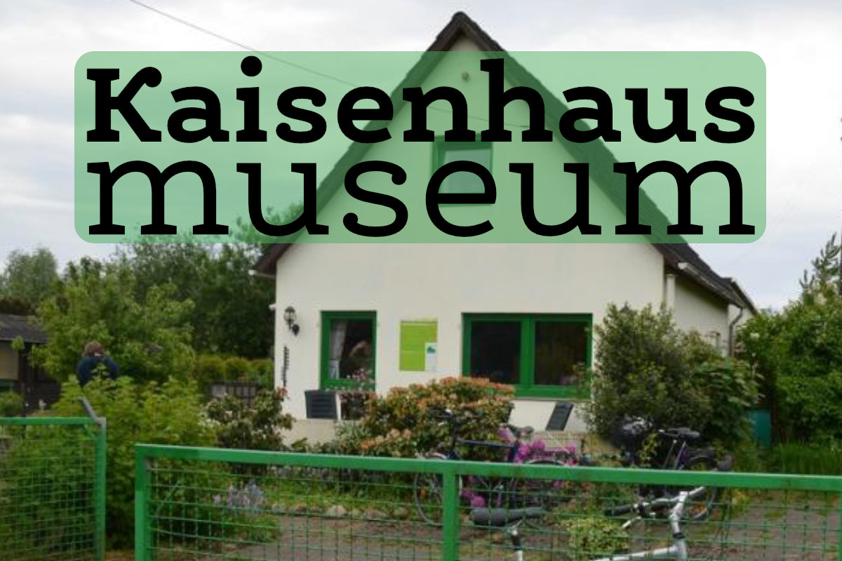 Grafik mit Kaisenhausmuseumsbild